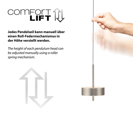 Lampa wisząca Q-ROTATE 2248-95 - Paul Neuhaus