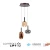 Lampa wisząca IRIDES 2679-70 - Paul Neuhaus