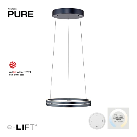 Lampa wisząca PURE E-LOOP 2550-15 - Paul Neuhaus