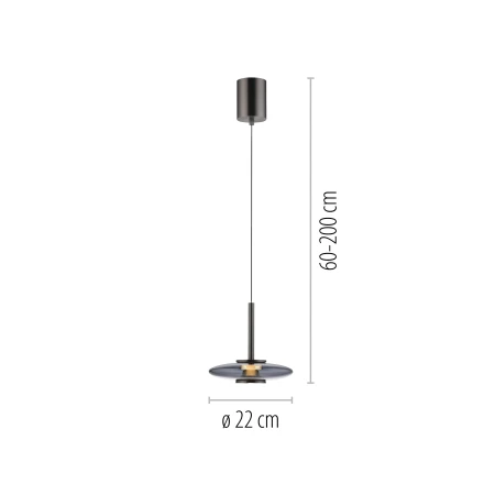 Lampa wisząca PURE VITRUM 2053-15 - Paul Neuhaus