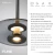 Lampa wisząca PURE VITRUM 2083-15 - Paul Neuhaus