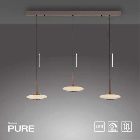 Lampa wisząca PURE VITRUM 2083-34 - Paul Neuhaus