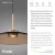 Lampa wisząca PURE E-MOON 2195-97 - Paul Neuhaus