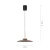 Lampa wisząca PURE E-MOON 2195-97 - Paul Neuhaus