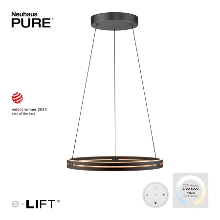 Lampa wisząca PURE E-LOOP 2551-18 - Paul Neuhaus