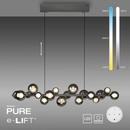 Lampa wisząca PURE E-POPUP 2557-15 - Paul Neuhaus