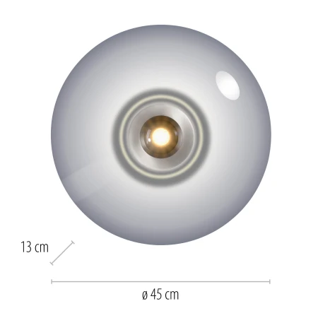Lampa sufitowa PURE VITRUM 6083-15 - Paul Neuhaus