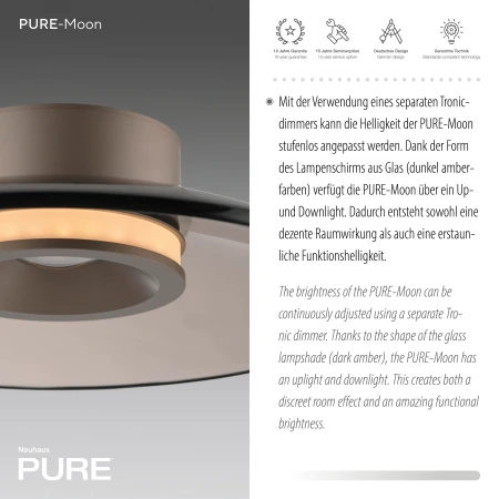 Lampa sufitowa PURE MOON 6094-97 - Paul Neuhaus