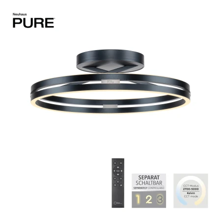 Lampa sufitowa PURE LOOP 6552-15 - Paul Neuhaus