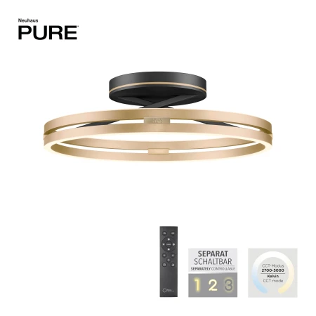 Lampa sufitowa PURE LOOP 6552-68 - Paul Neuhaus