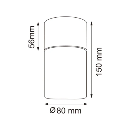 Lampa sufitowa VETRO OB2221BD-1-BL - Zuma Line