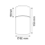 Lampa sufitowa VETRO OB2221BD-1-BL - Zuma Line