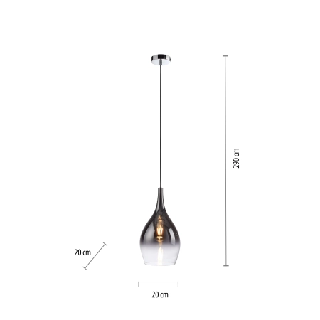 Lampa wisząca PILUA 2061-17 - Paul Neuhaus