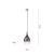 Lampa wisząca PILUA 2061-17 - Paul Neuhaus