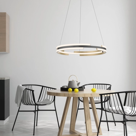 Lampa wisząca na pilota i aplikację smart Q-BELUGA 2051-60 - Paul Neuhaus