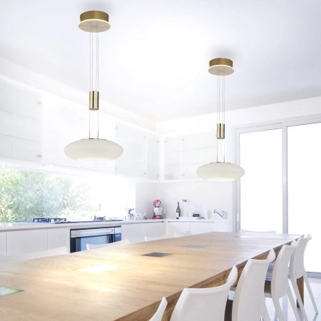 Lampa wisząca na pilota i aplikację smart Q-ETIENNE 2075-60 - Paul Neuhaus