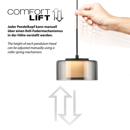 Lampa wisząca RIKA 2112-18 - Paul Neuhaus