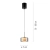 Lampa wisząca RIKA 2112-18 - Paul Neuhaus