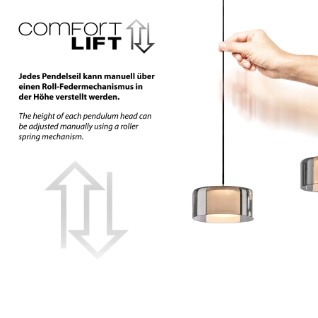 Lampa wisząca RIKA 2113-18 - Paul Neuhaus