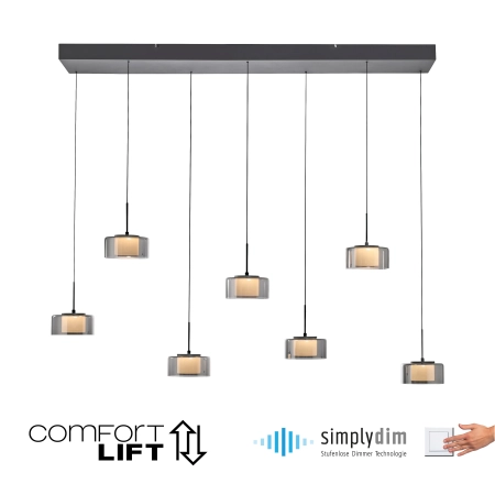 Lampa wisząca RIKA 2115-18 - Paul Neuhaus