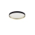 Lampa sufitowa z pilotem LED czarno złota ORBITRAL MS750400R-BK&GD - Zuma Line