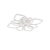 Lampa sufitowa z pilotem biała ILLUMIA MS236180R-WH - Zuma Line
