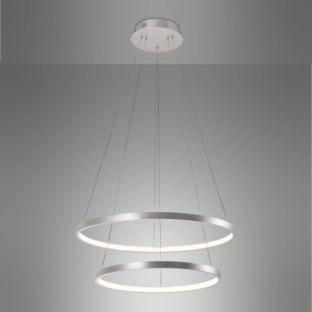 Lampa wisząca CIRCLE srebrna 11525-21 - Zuma Line