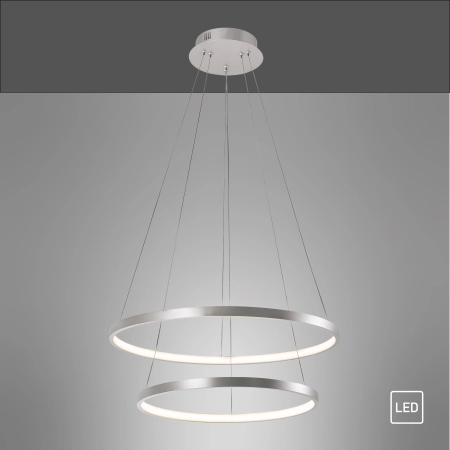 Lampa wisząca CIRCLE srebrna 11525-21 - Zuma Line