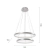 Lampa wisząca CIRCLE srebrna 11525-21 - Zuma Line