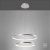 Lampa wisząca CIRCLE srebrna 11525-21 - Zuma Line