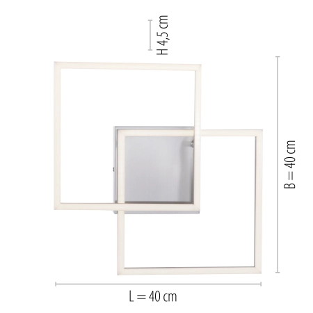 Lampa sufitowa IVEN 14002-55 - Paul Neuhaus