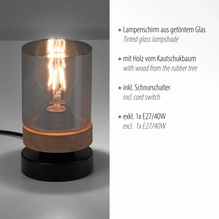 Lampa stołowa PASQUAL 11310-18 - Paul Neuhaus