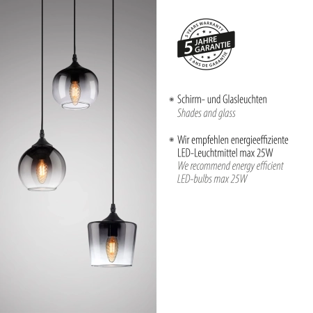 Lampa wisząca ZEA 15424-18 - Paul Neuhaus