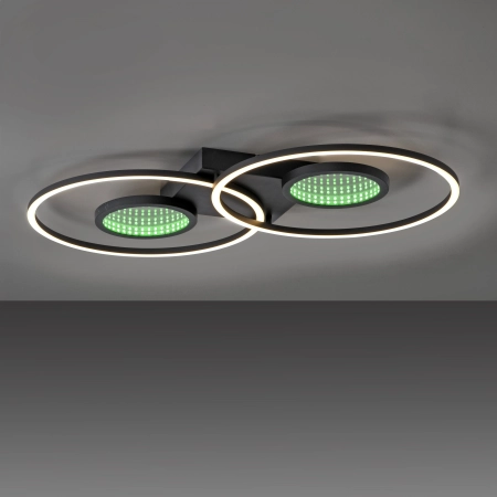 Lampa sufitowa na pilota RGBW TUNEL 15160-18 - Paul Neuhaus