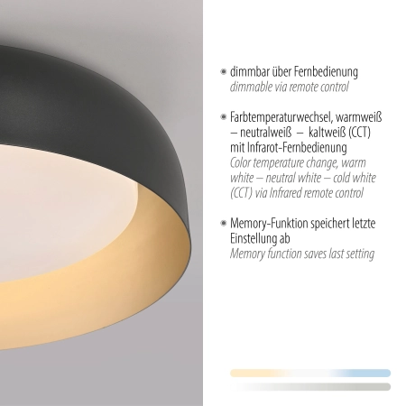 Lampa sufitowa OSKO 14215-18 - Paul Neuhaus