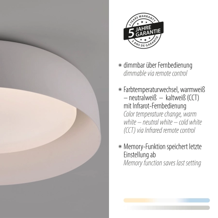 Lampa sufitowa OSKO 14215-16 - Paul Neuhaus