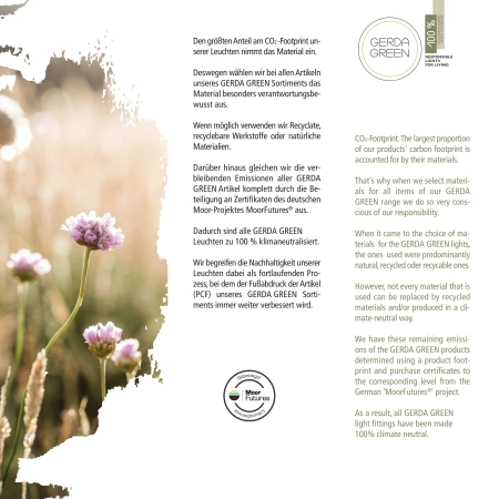 Lampa sufitowa GREEN WIDOW 11395-79 - Paul Neuhaus