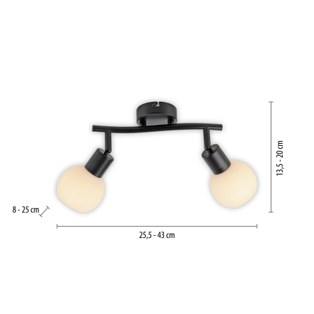 Lampa sufitowa LOKI 12151-18 - Paul Neuhaus