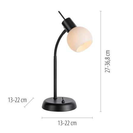 Lampa stołowa LOKI 12156-18 - Paul Neuhaus