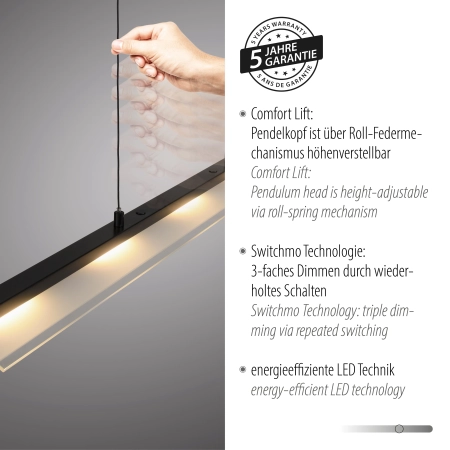 Lampa wisząca NELE 12288-18 - Paul Neuhaus