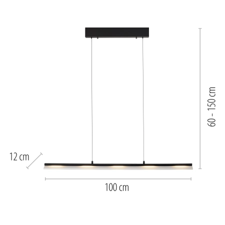Lampa wisząca NELE 12288-18 - Paul Neuhaus