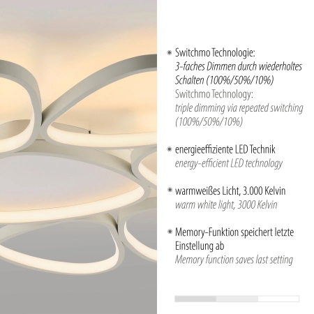Lampa sufitowa PEBBLES 14046-16 - Paul Neuhaus
