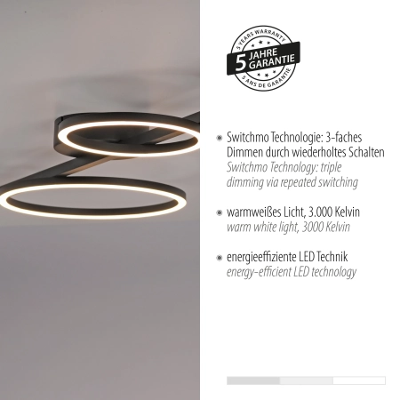 Lampa sufitowa MINI RITUS 14211-18 - Paul Neuhaus