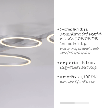 Lampa sufitowa MINI RITUS 14211-21 - Paul Neuhaus
