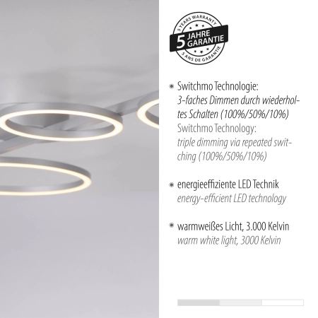 Lampa sufitowa MINI RITUS 14211-21 - Paul Neuhaus
