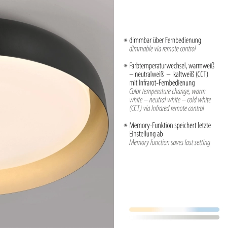 Lampa sufitowa OSKO 14216-18 - Paul Neuhaus
