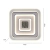 Lampa sufitowa na pilota TOLAGO 14283-16 - Paul Neuhaus