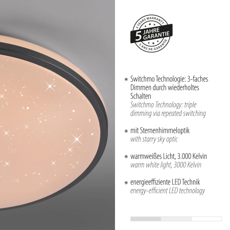 Lampa sufitowa KYLE 14295-18 - Paul Neuhaus