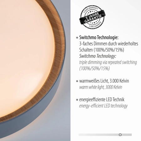 Lampa sufitowa EMILIA 14347-15 - Paul Neuhaus