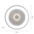 Lampa sufitowa na pilota  VERTIGO 14384-16 - Paul Neuhaus